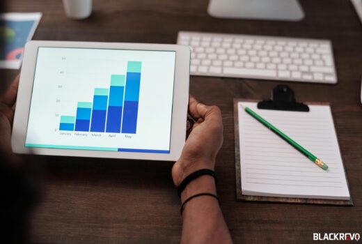 seo strategy leads growth chart