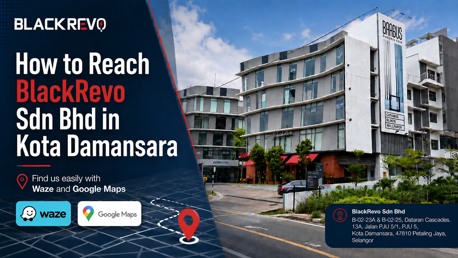 How to Reach BlackRevo Sdn Bhd