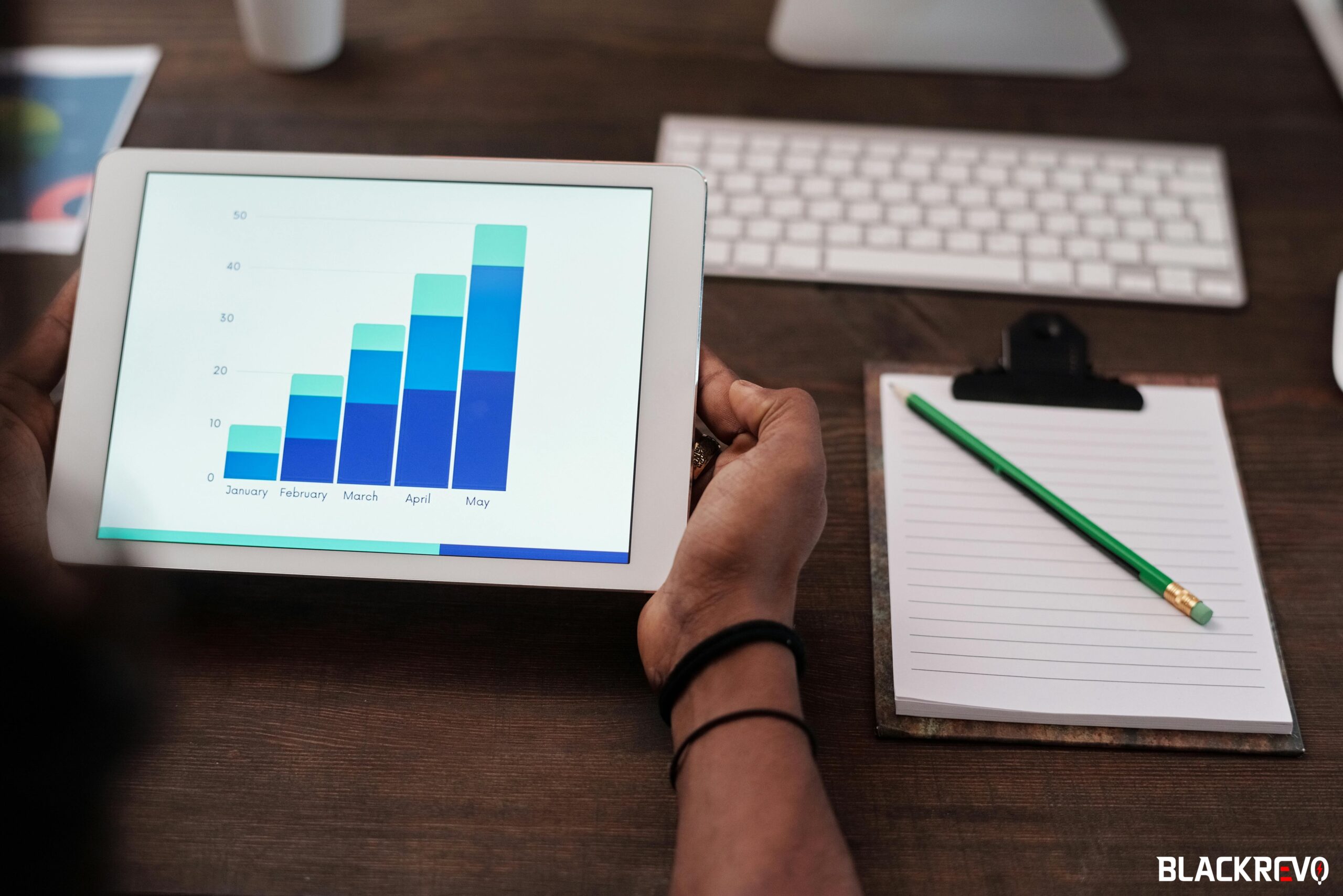 seo strategy leads growth chart