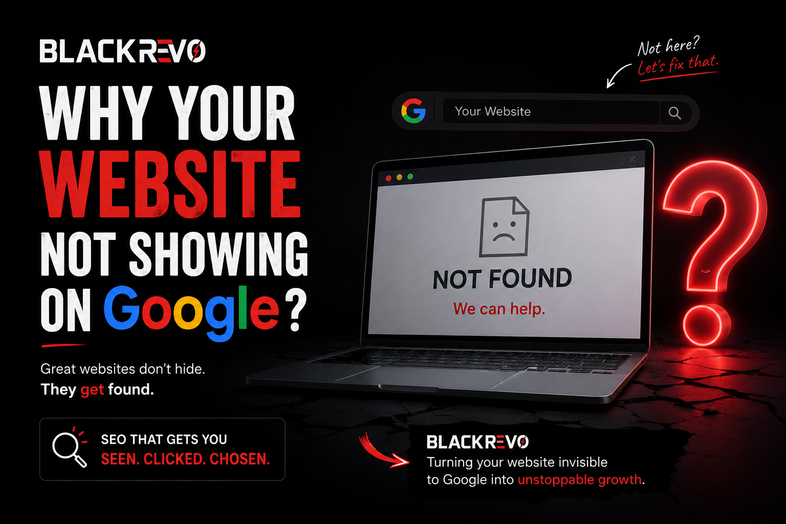 Why Your Website Not Showing on Google